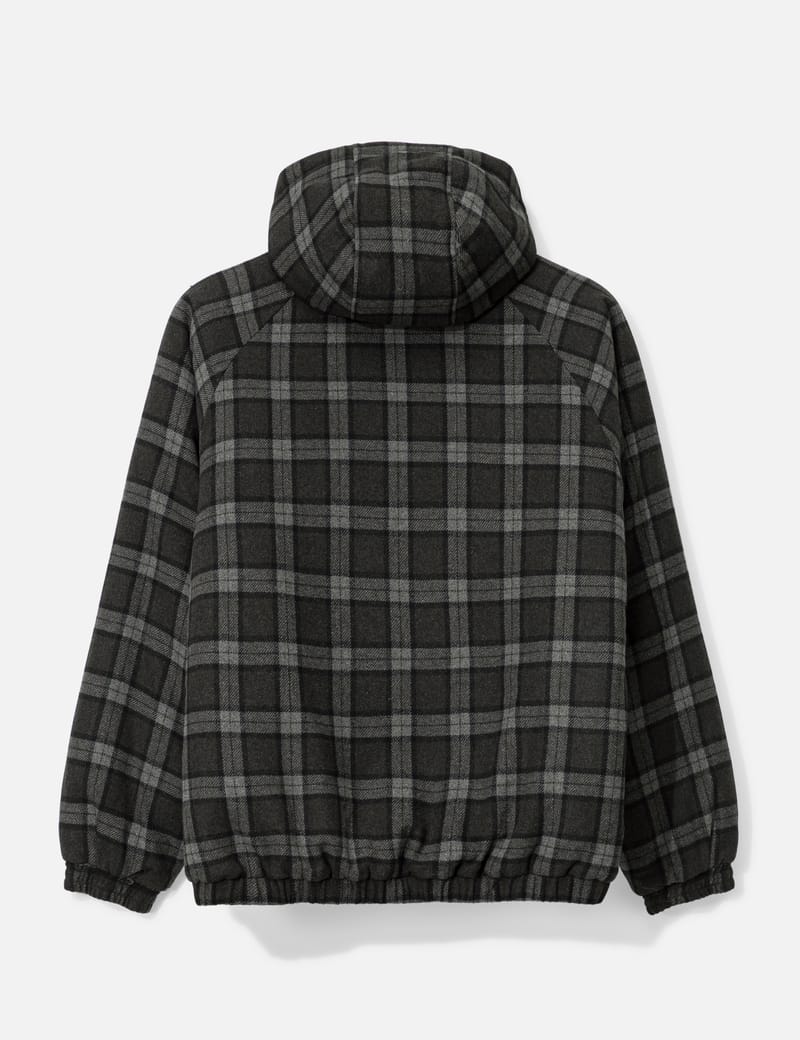 ROA Logger Wool Primaloft Checked Jacket - Hooded wool flannel