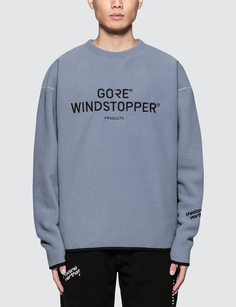 トップス thisisneverthat thisisneverthat® - Thisisneverthat X Gore® Windstopper® Fleece Top