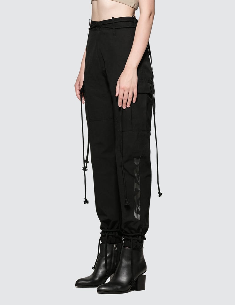 【関税込み】HYEIN SEO グレー Dyed カーゴパンツ HYEIN SEO(ヘインソ) COTTON DYED CARGO PANTSウォッシュ加工