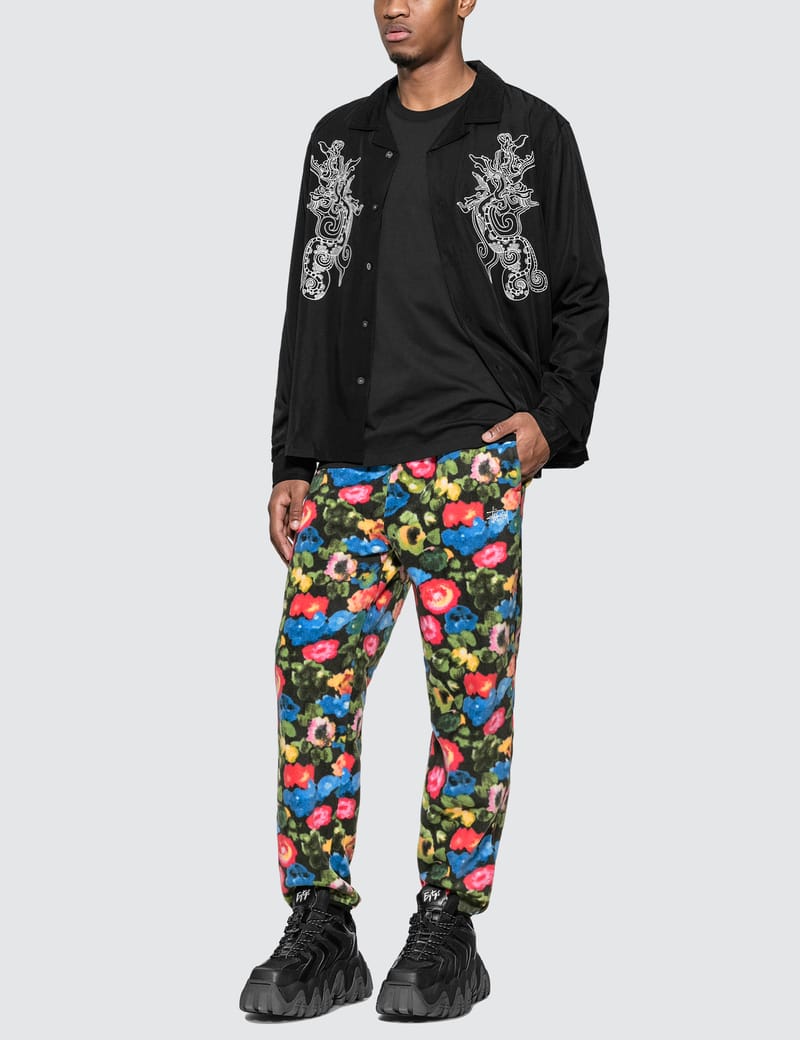 Stussy Floral Sweatpants L | eBay