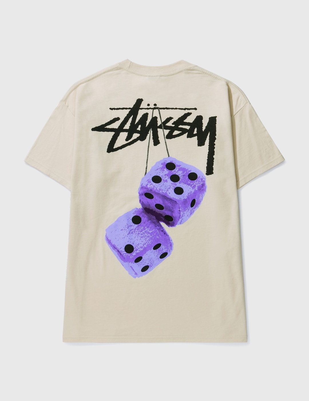 Stüssy Fuzzy Dice Tshirt HBX Globally Curated Fashion and