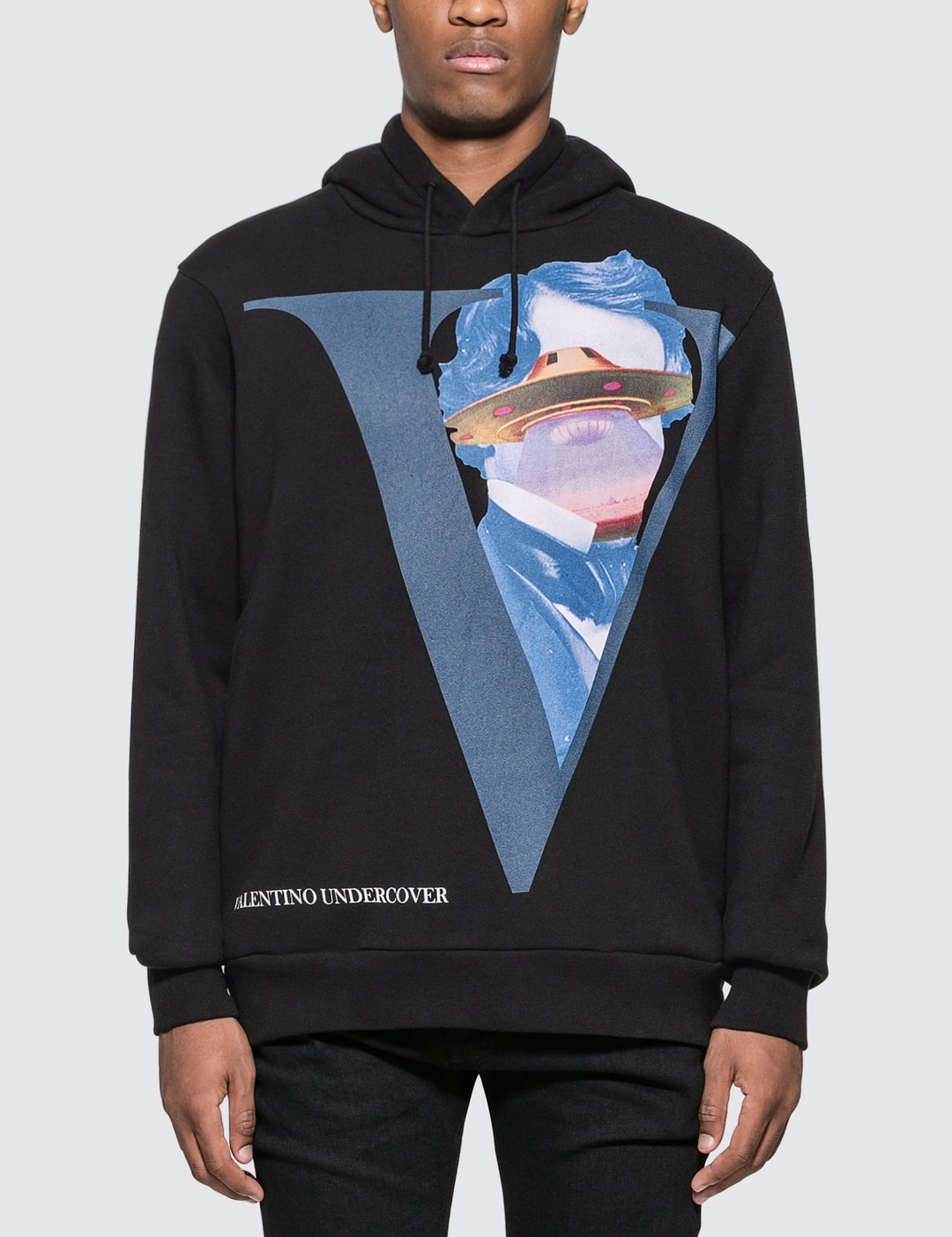 Undercover - Valentino x Undercover V Face Hoodie | HBX - Globally ...