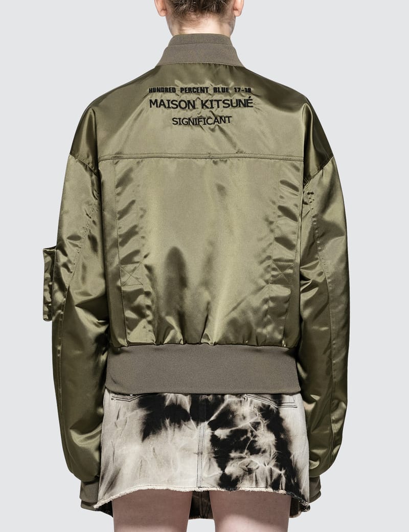 Maison Kitsuné - Ader Error x Maison Kitsuné Bomber Jacket | HBX