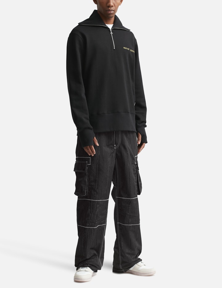 Marine Serre - MOIRE CONVERTIBLE CARGO PANTS | HBX - Globally Curated ...
