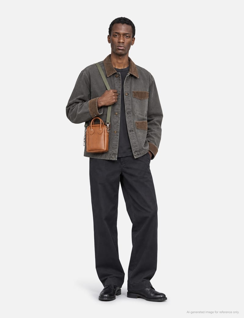 Unlikely Unlikely Chore Jacket Color Denim - Relaxed cotton chore