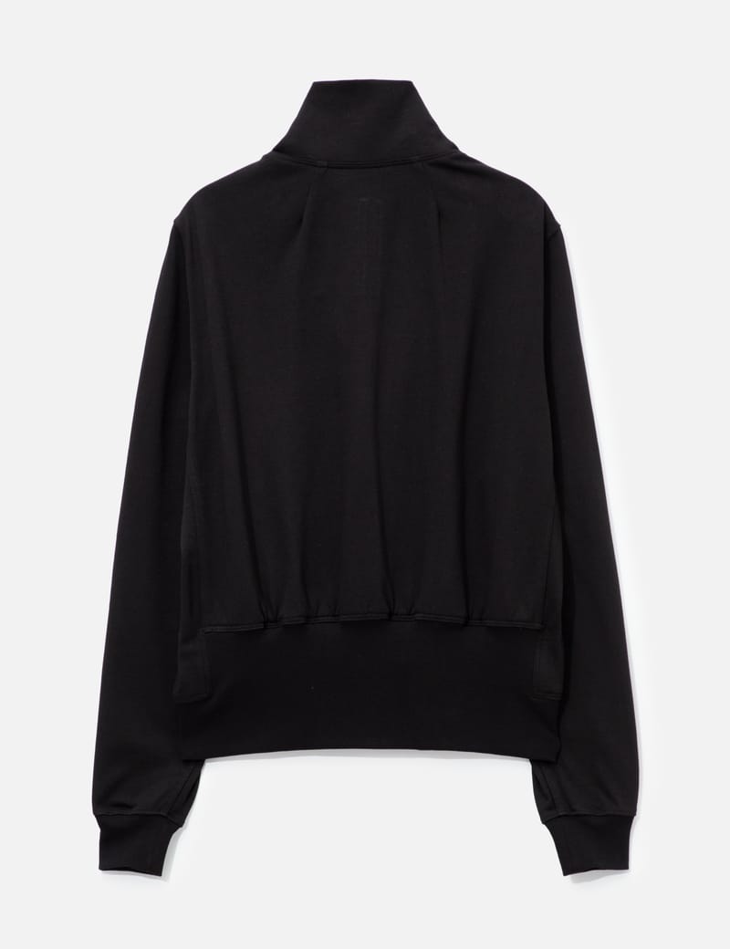 Rick Owens Bauhaus Jogger Jacket - 厚磅棉質針織打造，短版箱型剪裁