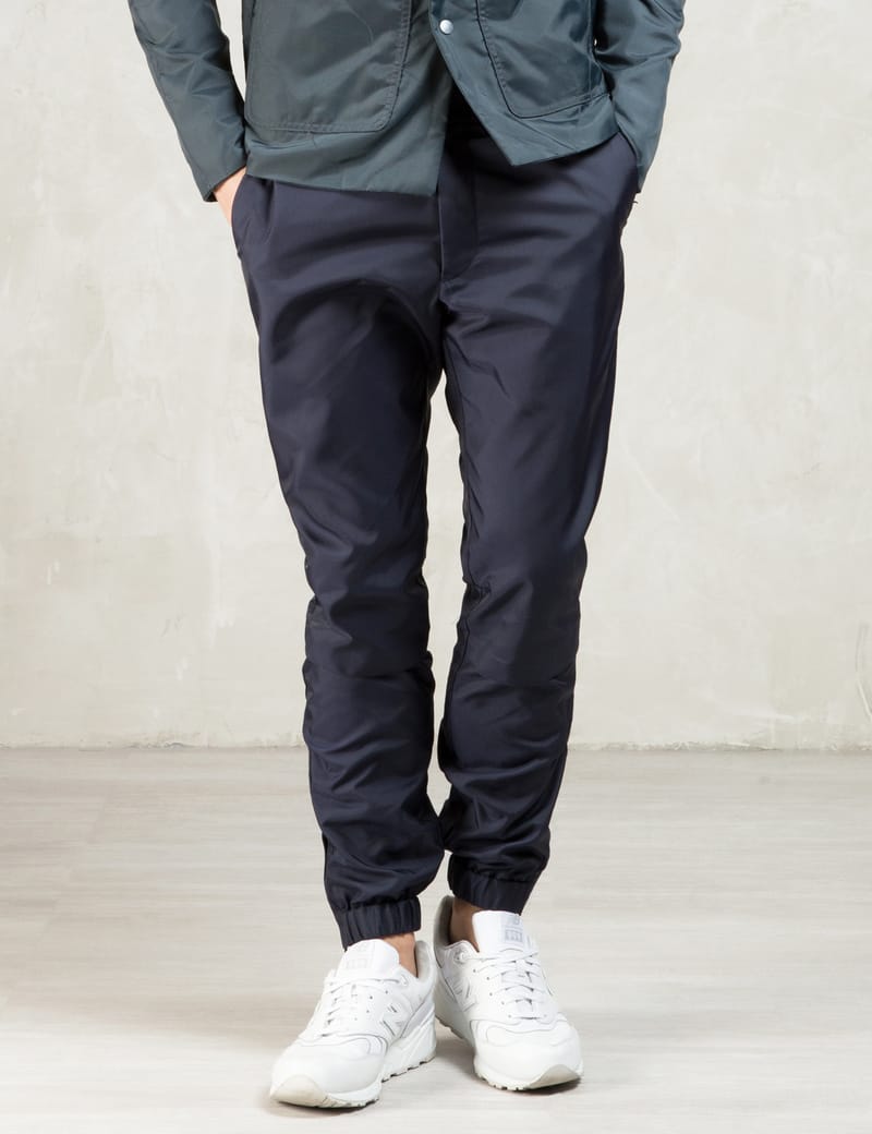 Patrik Ervell - Navy Flight Vented Track Pants | HBX - Globally