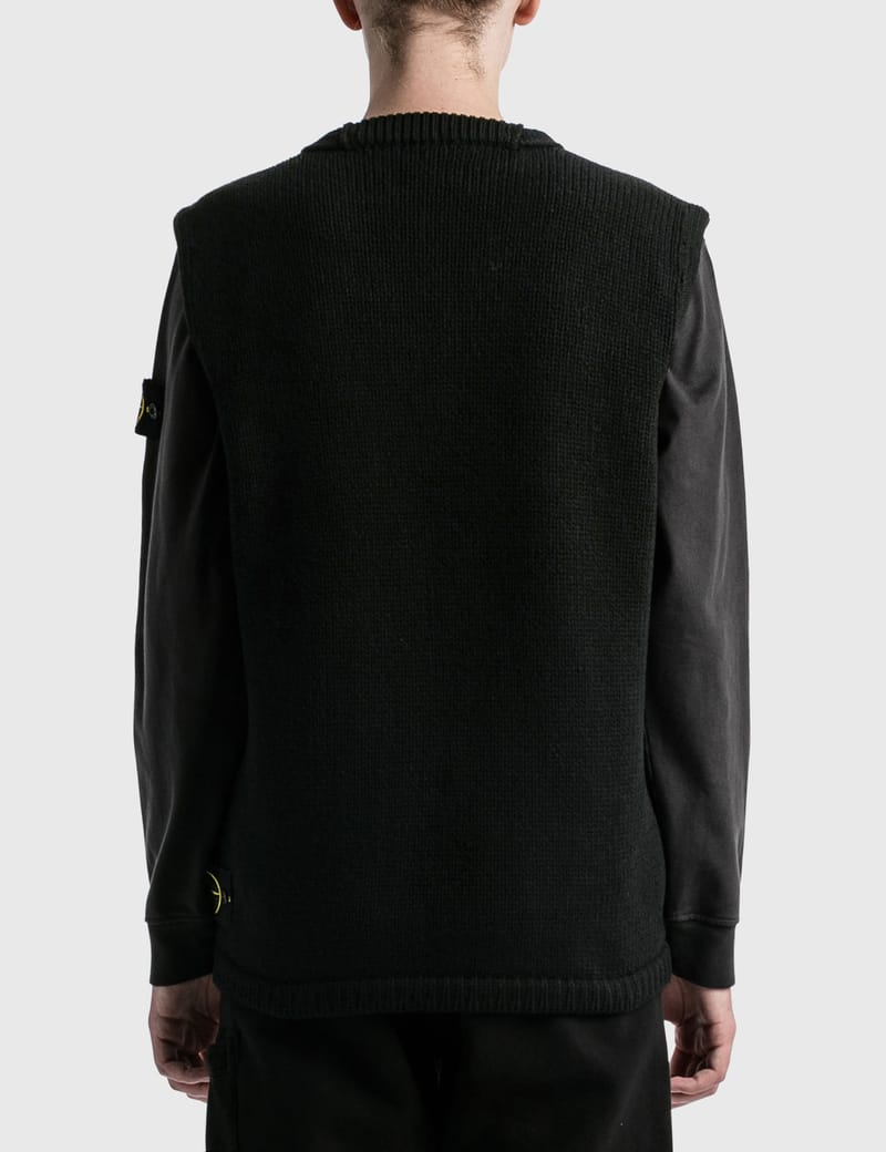 ストーンアイランド - ナイロン ポケット ニット ベスト | HBX