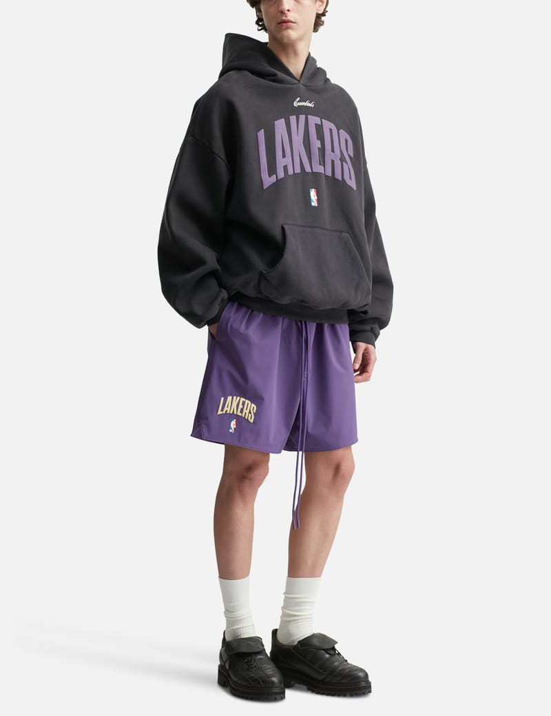 Fear of God Essentials Lakers Classic Short - Classic-fit Lakers