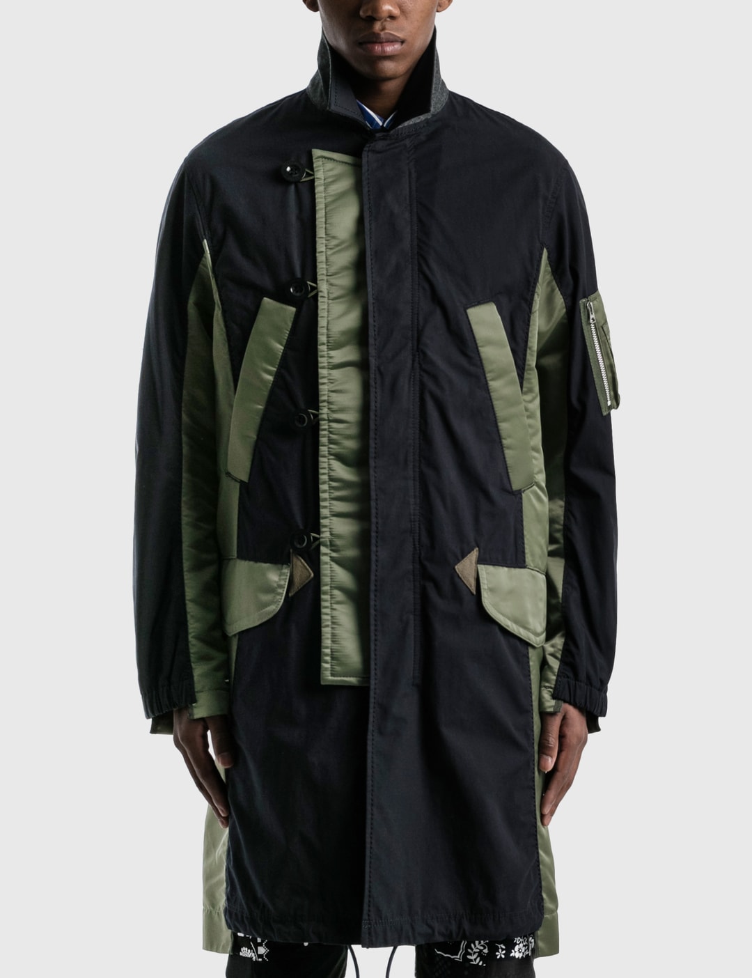 Sacai - Military Coat | HBX - Globally Curated Fashion and Lifestyle by ...