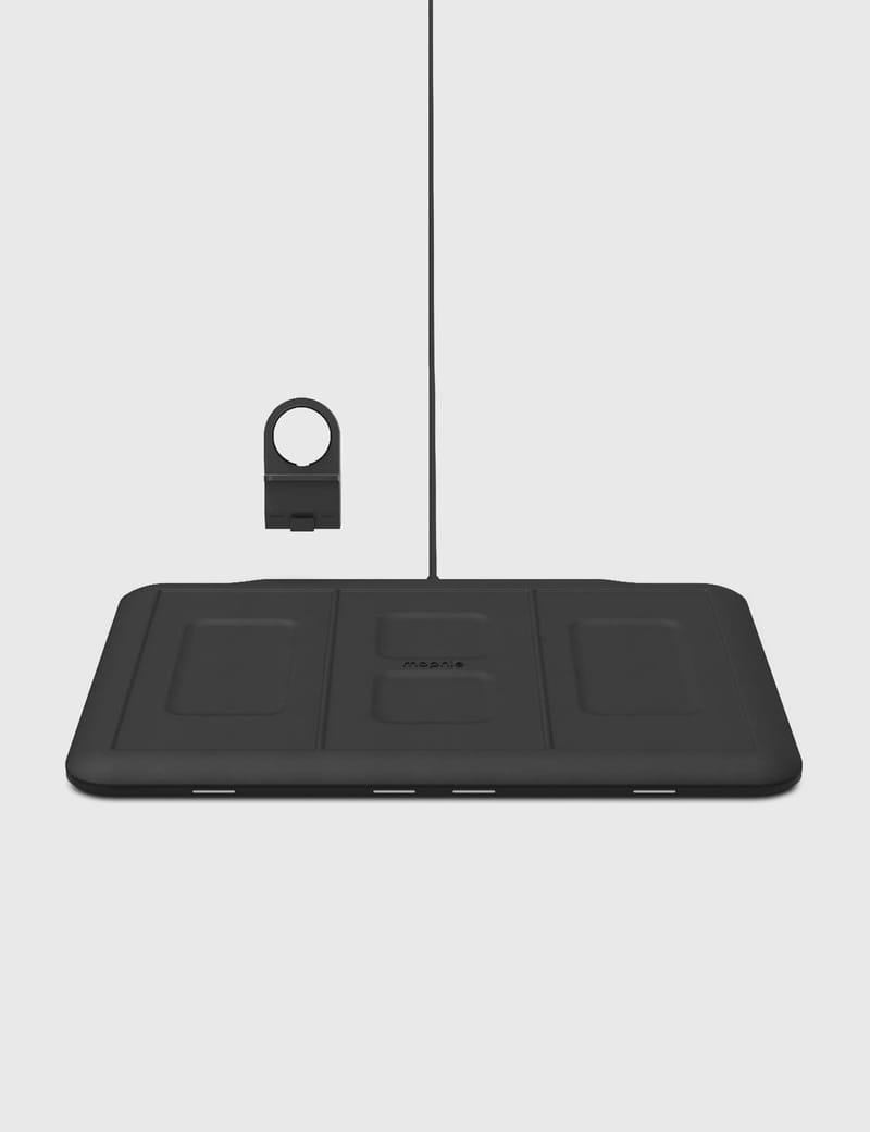 4-in-1 ワイヤレス充電マット mophie - 4 In 1 ワイヤレス チャージング マット | HBX