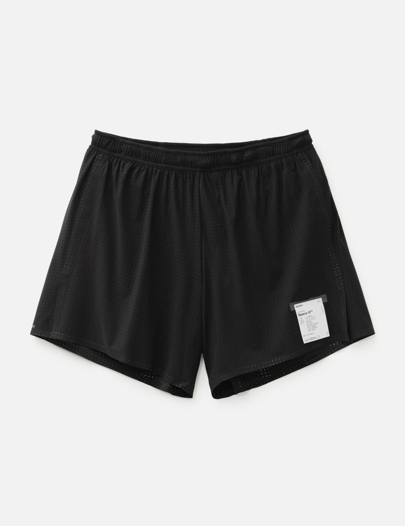 SATISFY SPACE-O MESH DISTANCE SHORTS 黒 M SATISFY SPACE-O MESH DISTANCE SHORTS 黒 M
