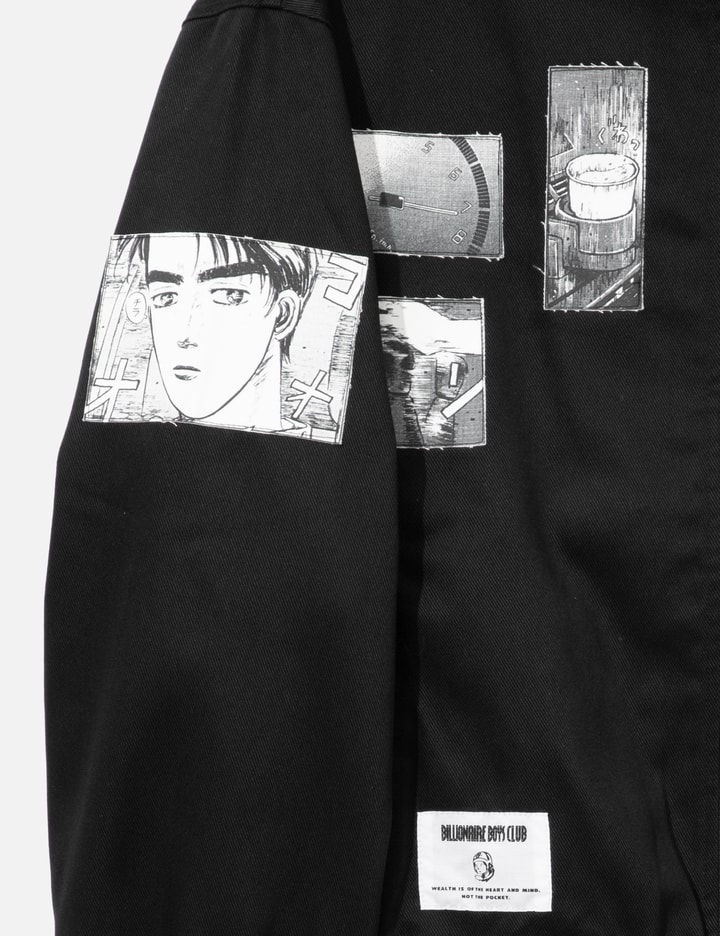 Billionaire Boys Club X Initial D Cotton Jacket - 轻盈棉质夹克，赛车漫画图案，打造街头造型 ...
