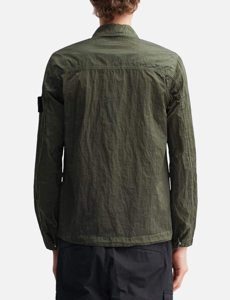 Stone Island Nylon Metal In ECONYL® Overshirt - ECONYL®再生