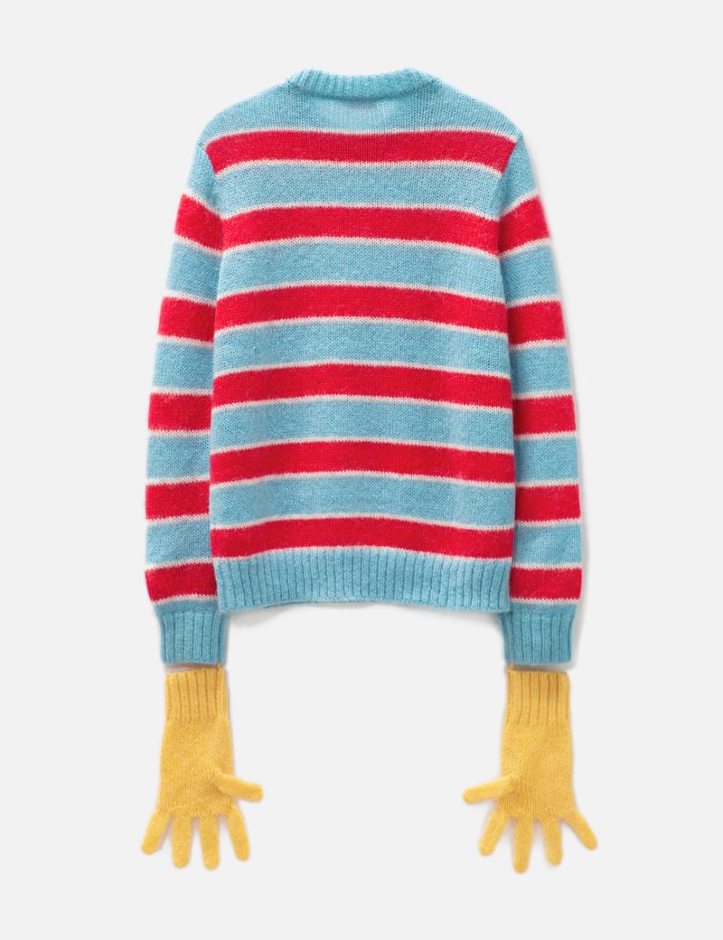 Charles Jeffrey Loverboy GLOVES MOHAIR JUMPER HBX Globally