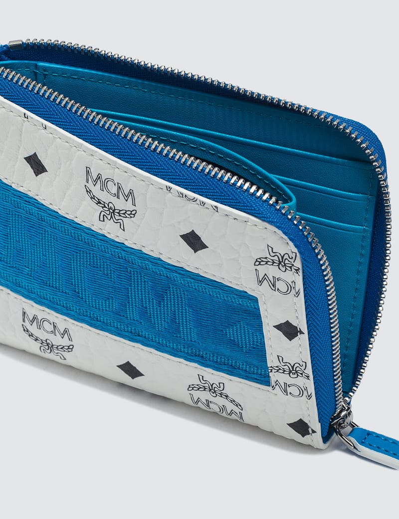 MCM VISETOS ZIP AROUND 財布 Mini Zip Wallet in Visetos Original Cognac | MCM ®US