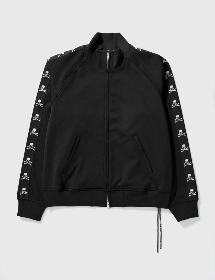 Mastermind Japan - Skull Tape Track Jacket | HBX - Globally Curated ...