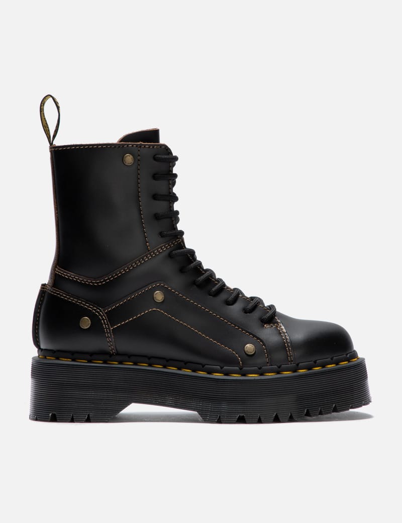 Dr. Martens - Jadon Decon Lace-To-Toe Platform Leather Boots | HBX