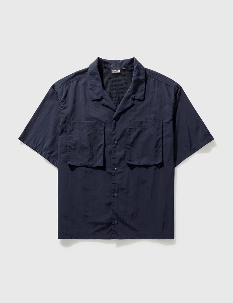 WILD THINGS S/S SUPPLEX NYLON CAMP シャツXL WILD THINGS ワイルドシングス】SUPPLEX NYLON CAMP SHIRT サ