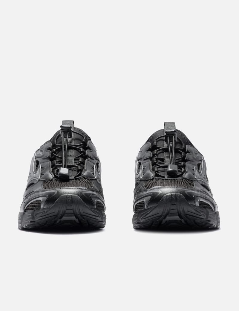 Mizuno Sportstyle MXR Sandal - sporty black sandal with mesh and