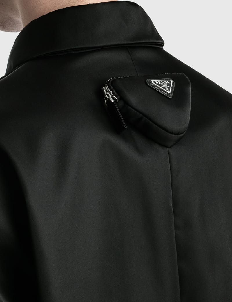 Prada - Re-Nylon Raincoat | HBX - Globally Curated Fashion Prada - Re-Nylon Raincoat | HBX - Globally Curated Fashion