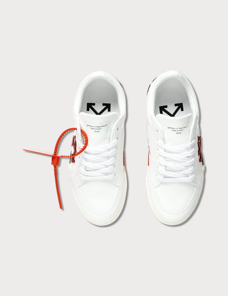 Off-White™ - Canvas Arrows Low Vulcanized Sneaker | HBX