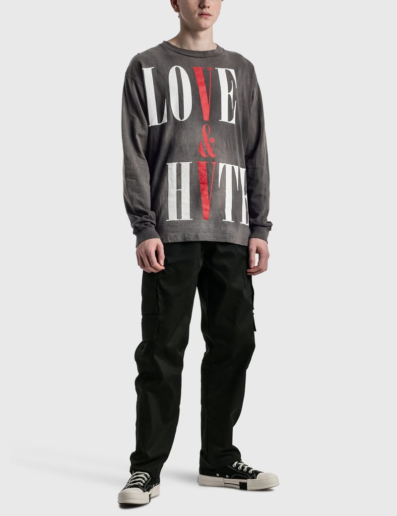 Saint Michael - Saint Michael x Vlone Love & Hate T-shirt | HBX