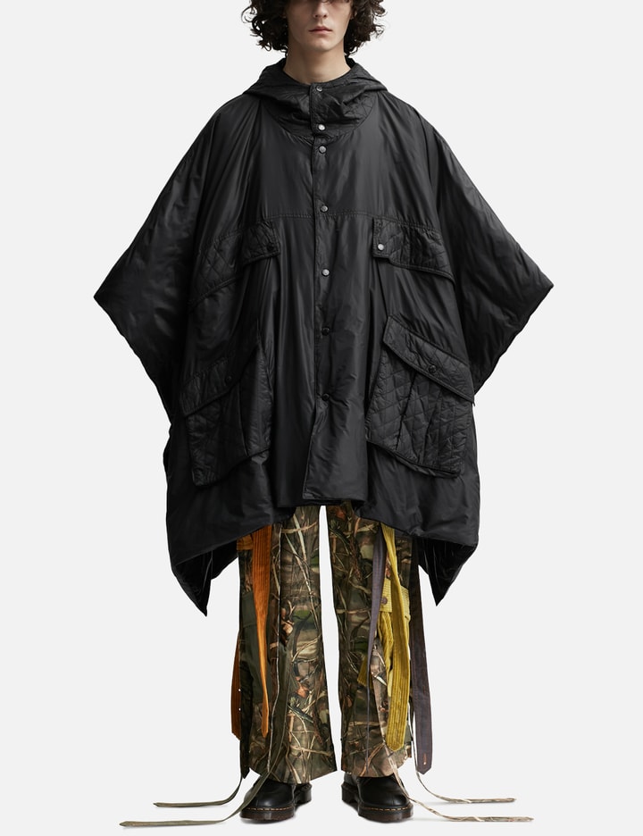 FRIED RICE - Reversible Hooded Down Poncho | HBX - Globally Curated ...
