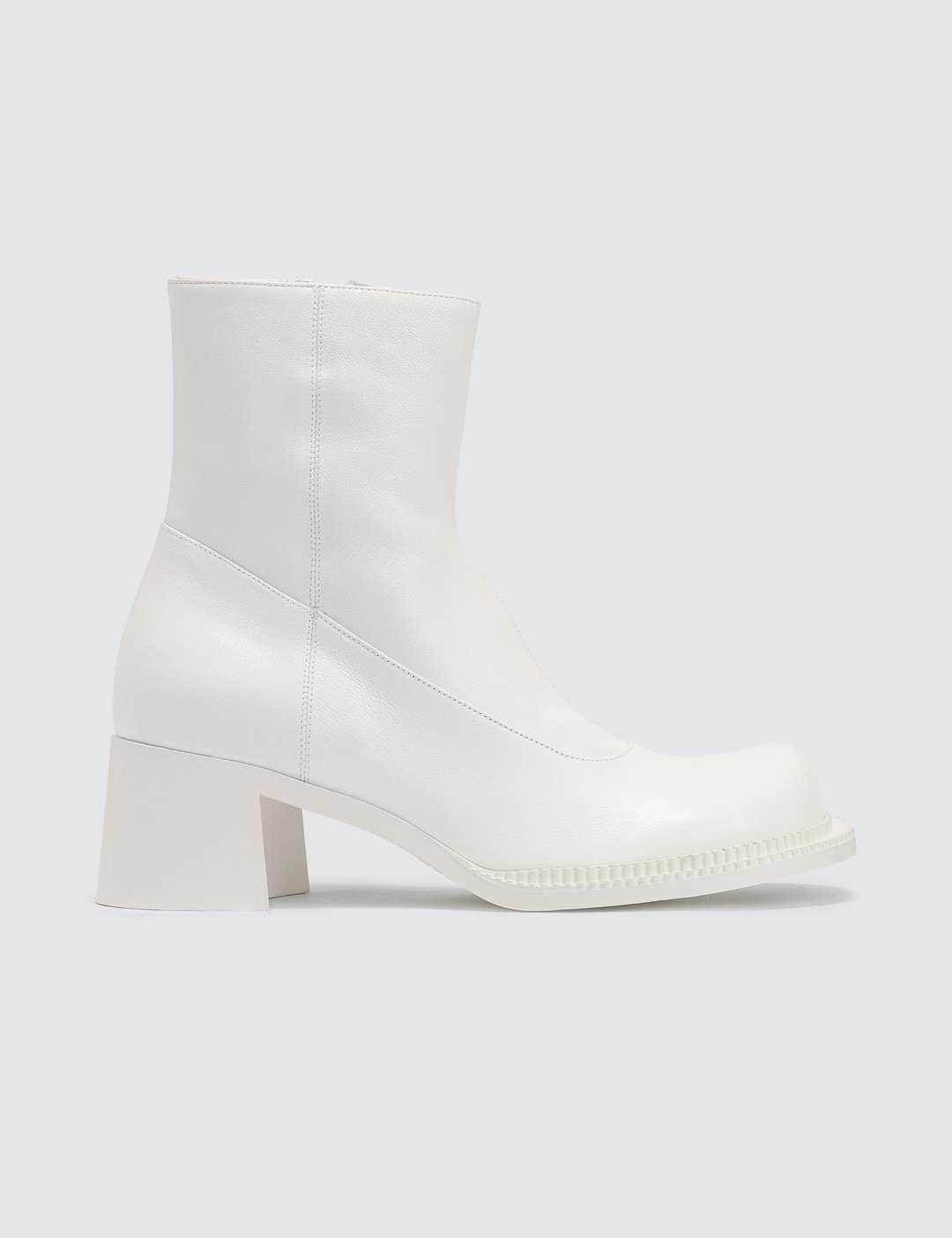 Maison Margiela - Ankle Patent Leather Boots | HBX - Globally Curated ...