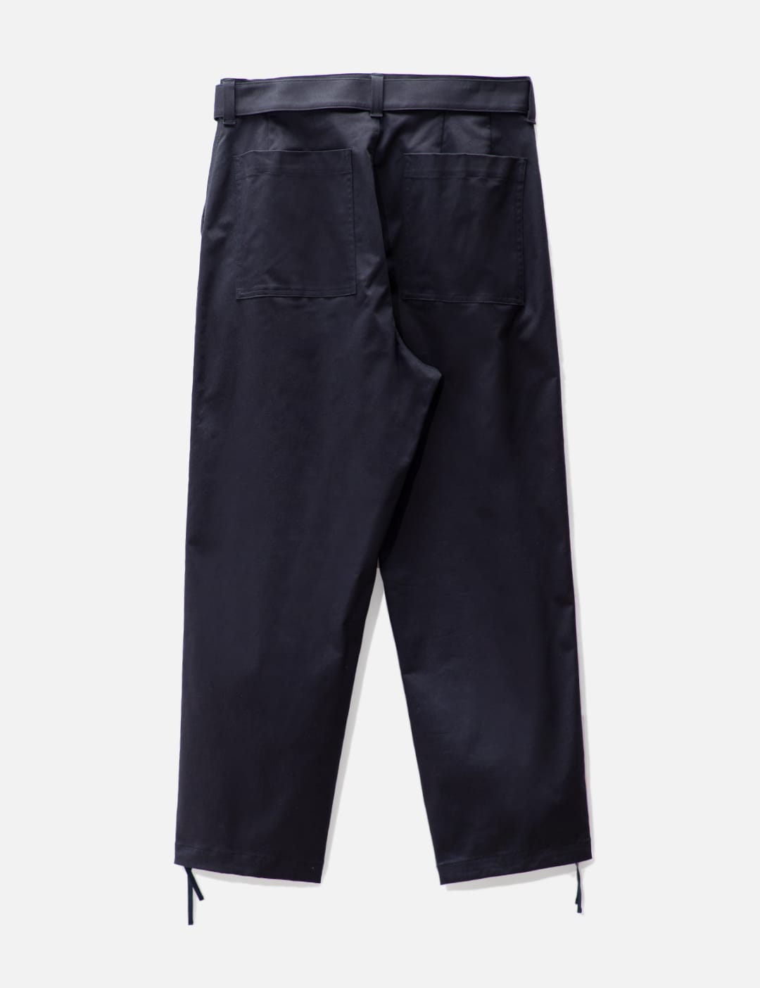 SOPHNET. - Stretch Chino Belted Tuck Hem Cord Tapered Pants | HBX