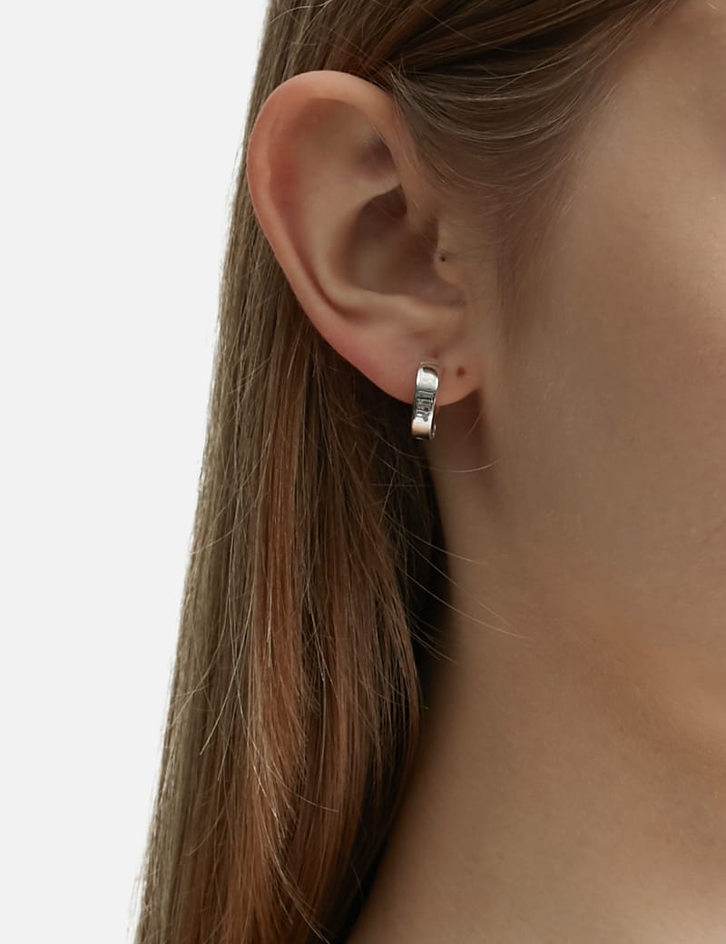 Human Made - Heart Silver Earrings | HBX - Globally Curated 