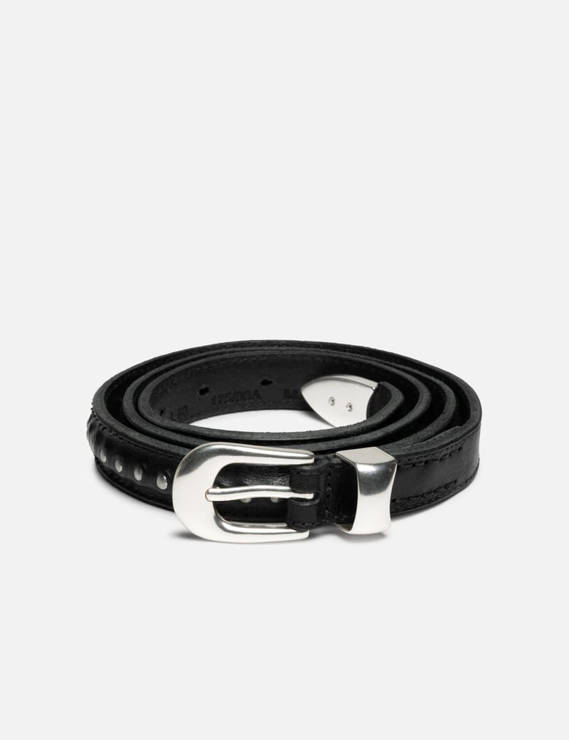 Our Legacy - Studded Double Tongue Belt | HBX
