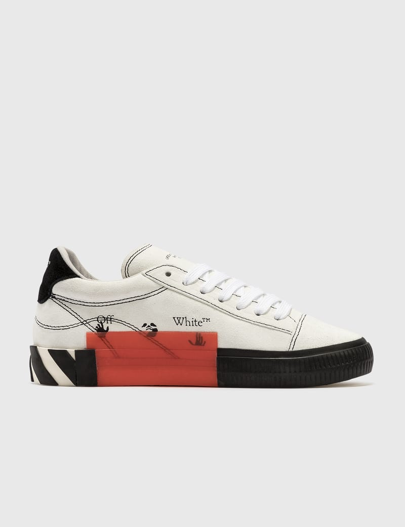 Off-White™ - New Arrow Low Vulcanized Sneakers | HBX - HYPEBEAST