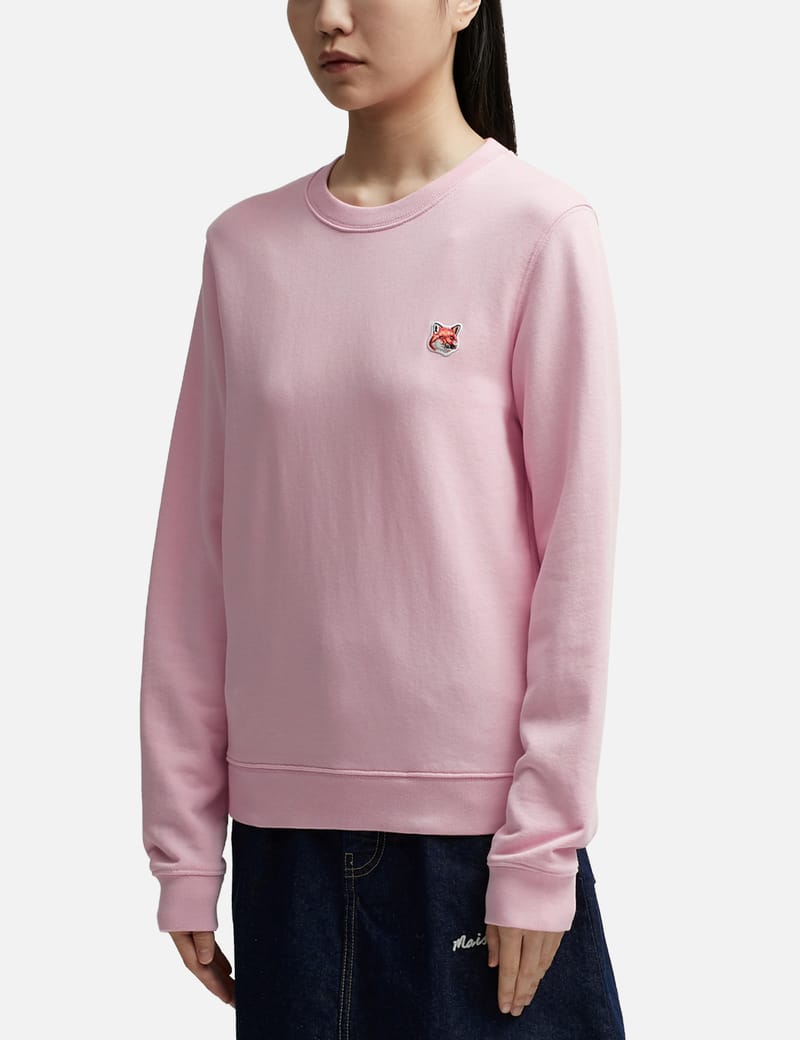 Maison Kitsuné - Fox Head Patch Regular Sweatshirt | HBX