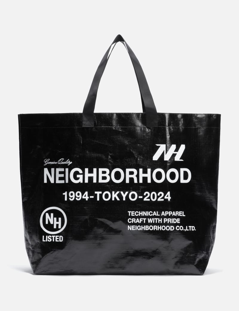 NEIGHBORHOOD - LOGO FLEXIBLE BAG-L | HBX - Globally Curated 