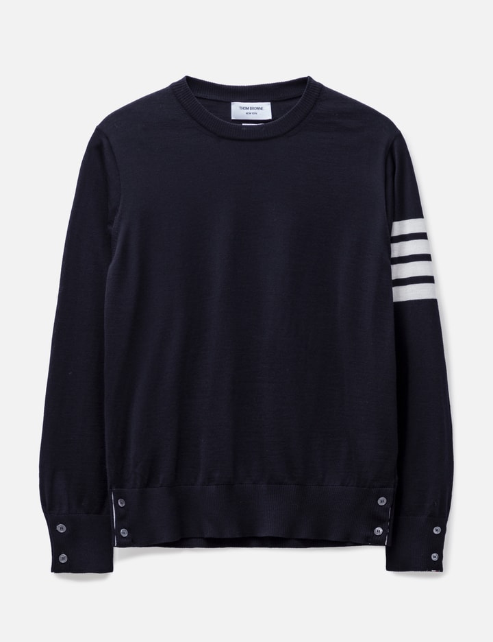 Thom Browne - 4-Bar Knitted Jumper | HBX - Globally Curated Fashion and ...