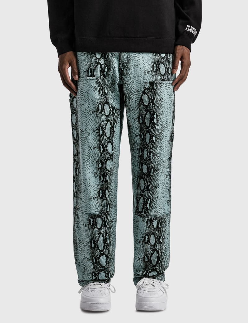 Pleasures - Zion Double Knee Work Pants | HBX - Globally