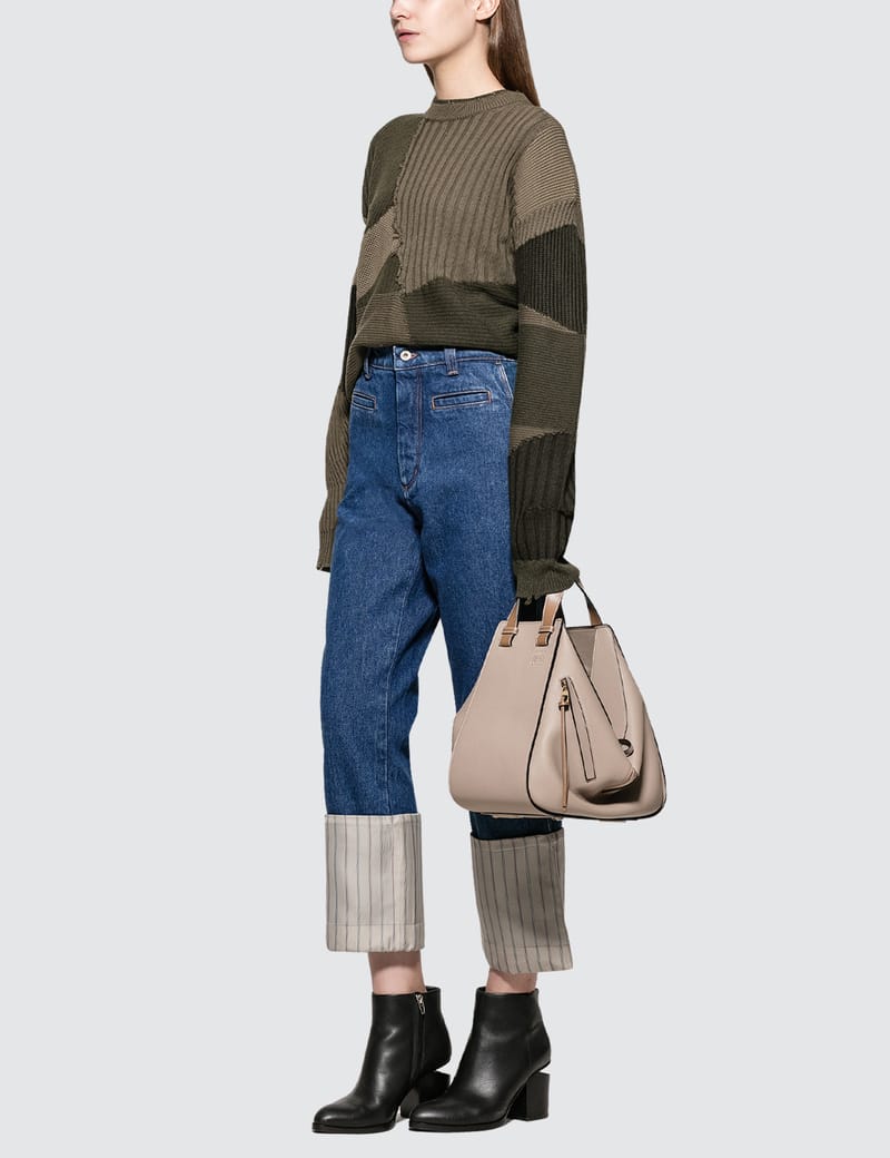 LOEWE paula's ストライプ フィッシャーマン トラウザーズ