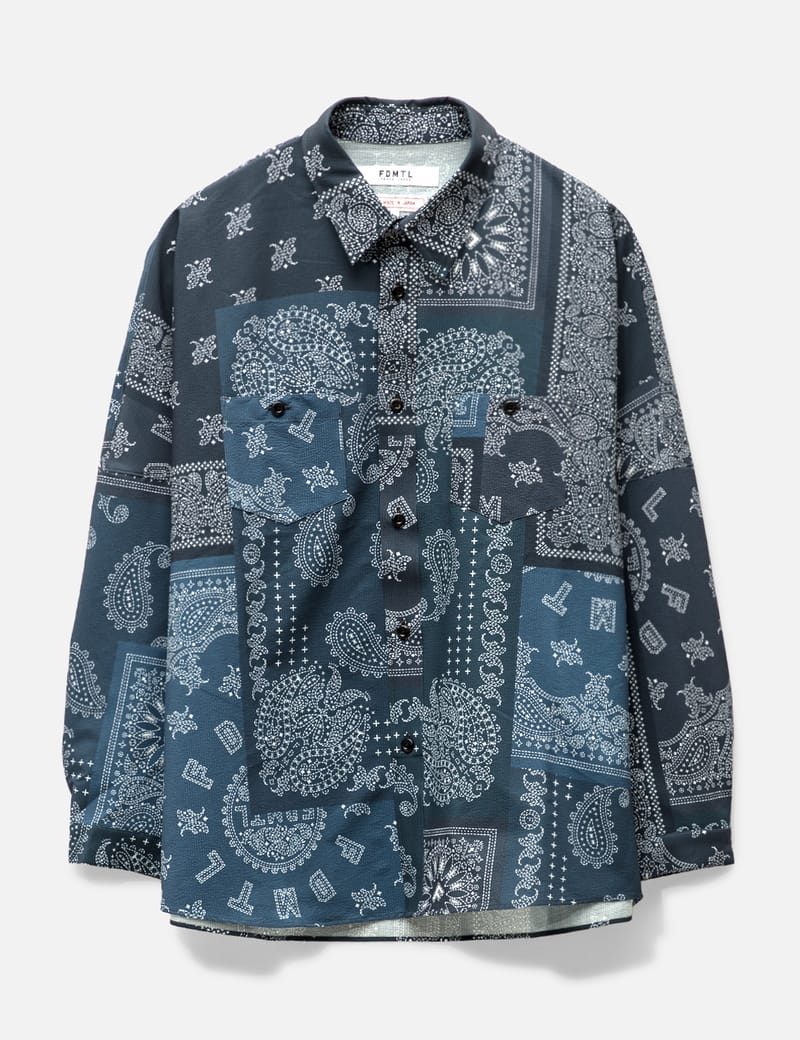 FDMTL - PRINTED PATCHWORK SHIRT | HBX - Globally Curated