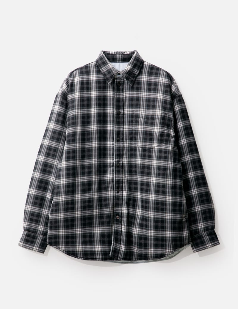 Diesel - Long Sleeve Check Puffer Shirt | HBX - Globally Diesel - Long Sleeve Check Puffer Shirt | HBX - Globally