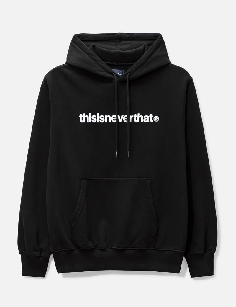 thisisneverthat® - T-LOGO HOODIE | HBX - Globally Curated Fashion ...