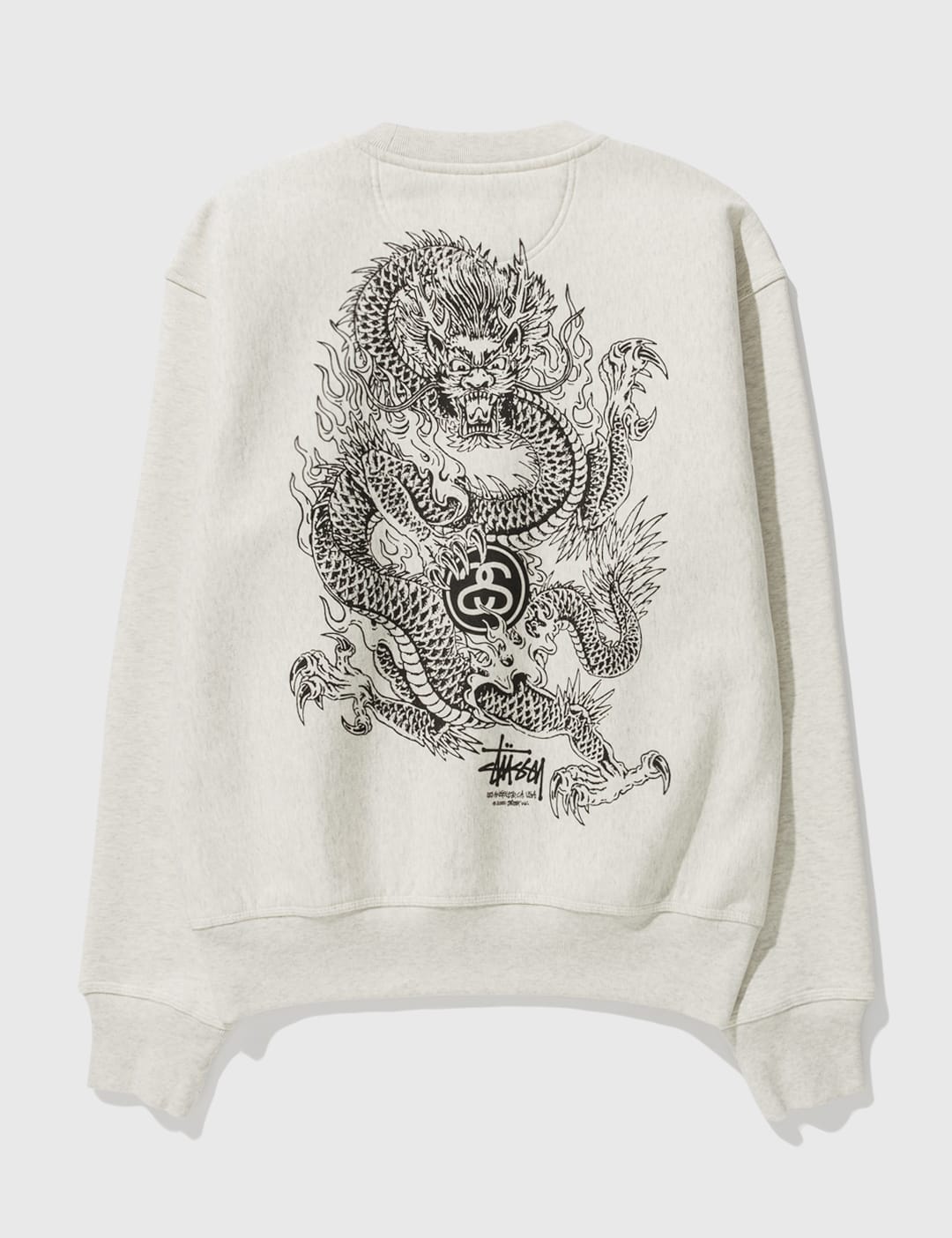 Stüssy - Dragon Crewneck Sweatshirt | HBX - Globally Curated