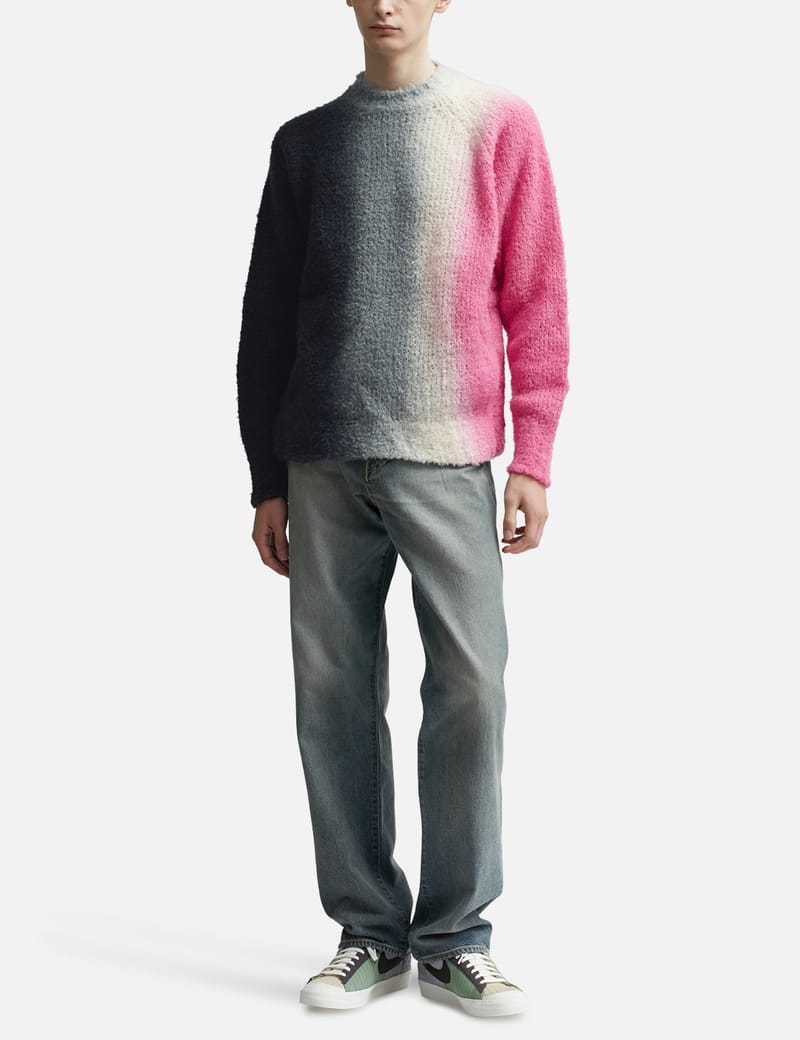 Sacai - Tie Dye Knit Pullover | HBX - Globally Curated Fashion and 