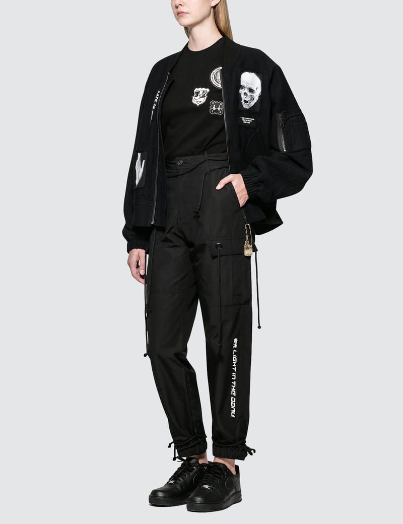Hyein Seo - Patchwork Bomber Jacket | HBX