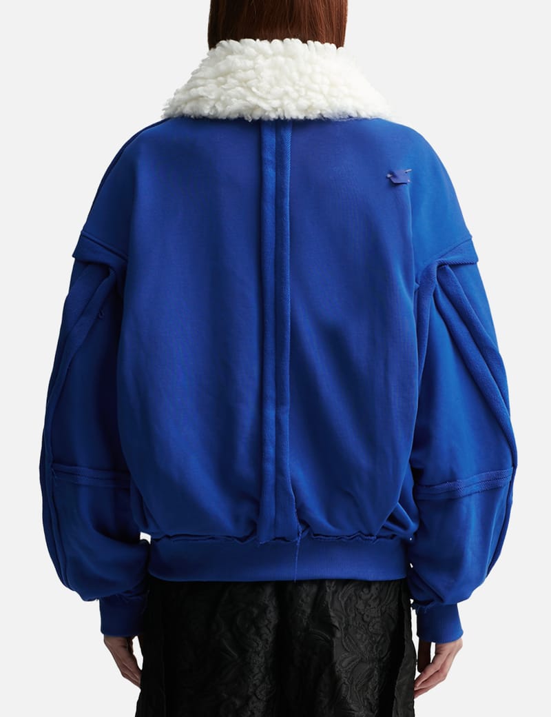Ader Error - Mustang Jersey Jacket With Detachable Collar | HBX