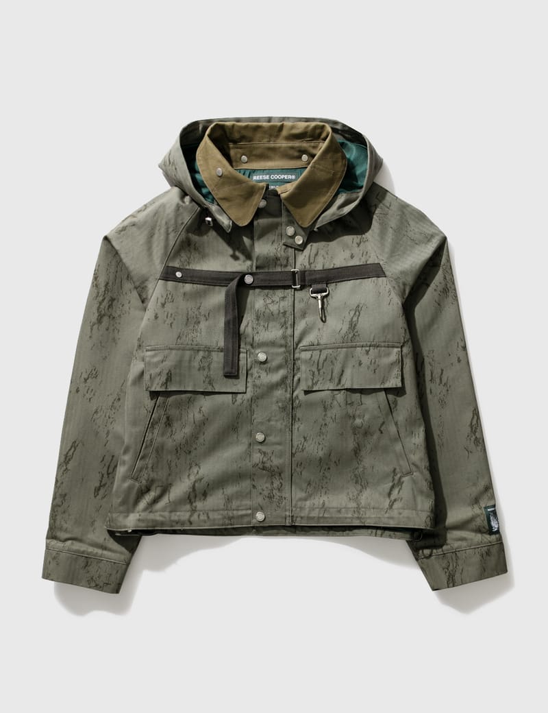 Reese Cooper - Cotton Herringbone Hunting Jacket | HBX - Globally