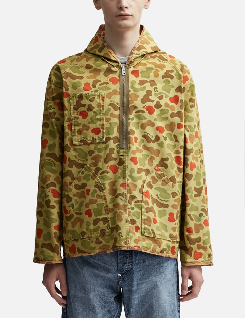 Human Made - DUCK CAMO PULLOVER JACKET | HBX - Globally Curated