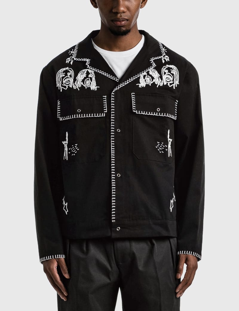 Fucking Awesome - Embroidered Mechanics Jacket | HBX