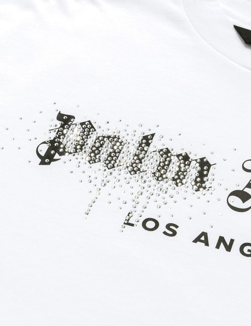 Palm Angels - Rhinestone Sprayed Classic T-shirt | HBX