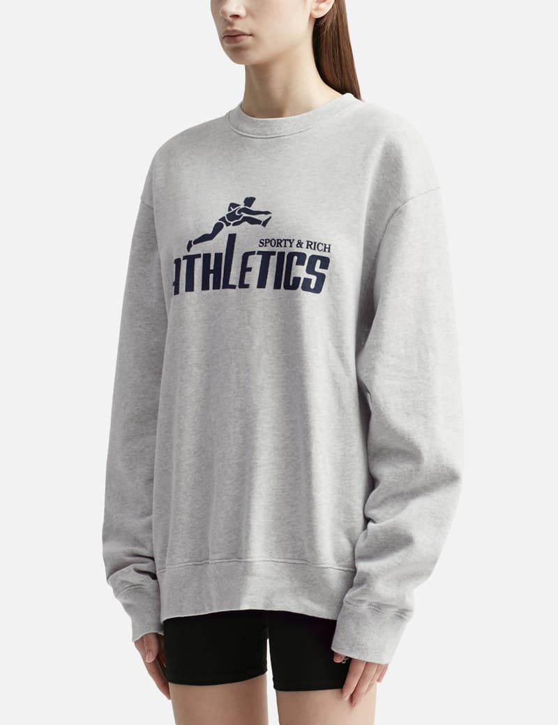 Sporty & Rich - 90s Athletics Crewneck Sweatshirt | HBX - Globally